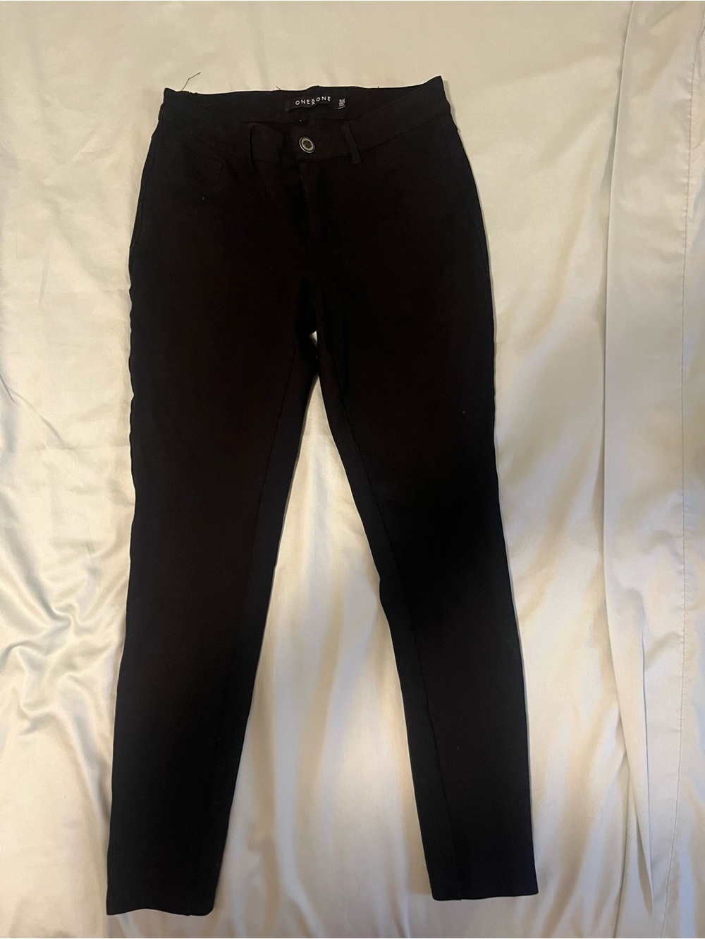ONE5ONE Black Slim Ponte Pants